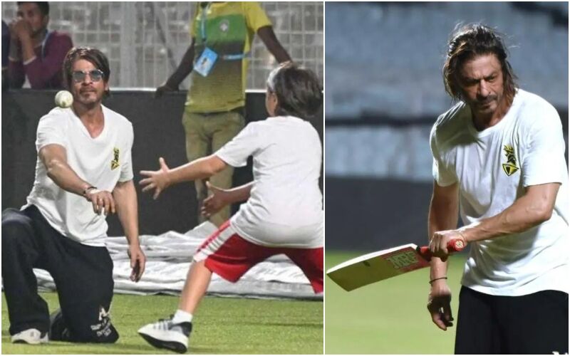 IPL 2024: Shah Rukh Khan Coaches Son AbRam How To Bat, Bowl And Field During KKR’s Practise Session, Fans Go Gaga Over The Viral Video – WATCH