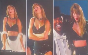 Taylor Swift Changes Outfit On Stage During Paris Eras Tour Concert; Gets TROLLED, Netizens Say, ‘I’m Getting Second Hand Embarrassment’- WATCH 