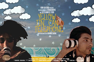 yellow tin can telephone movie poster