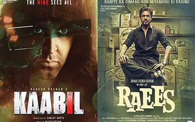 poster of kaabil and raees