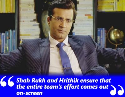 narendra jha exclusive interview on hrithik and shah rukhs efforts in the film