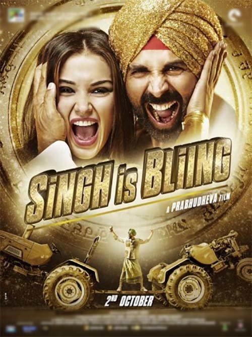 singh is bling poster