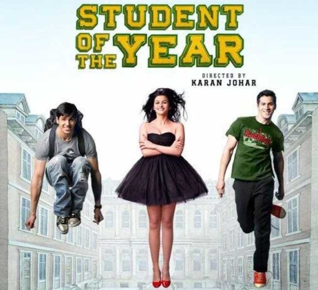 student of the year movie poster