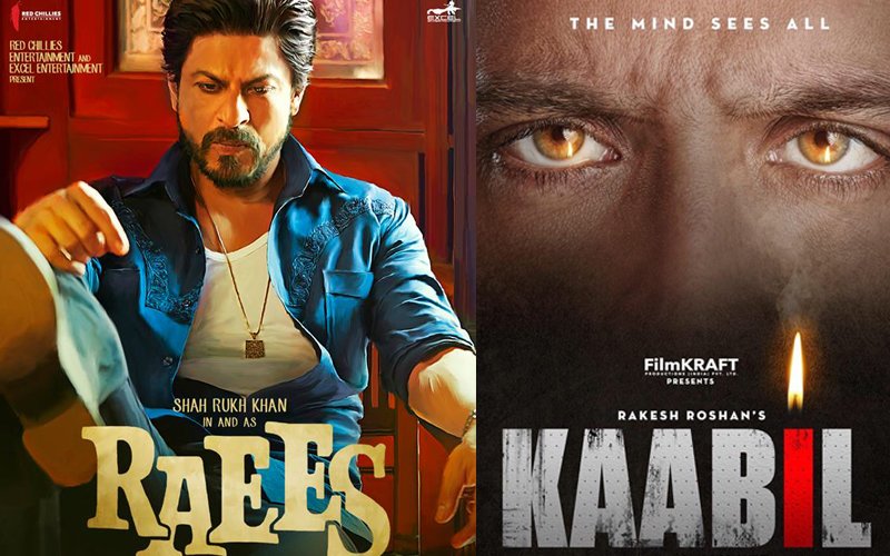DAY 1: Shah Rukh’s Raees Takes The Lead Over Hrithik’s Kaabil
