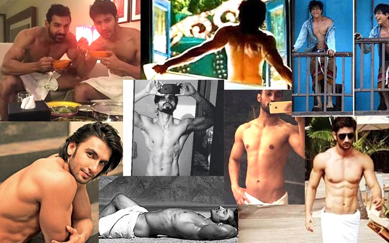 EYE CANDY ALERT: Hot Bollywood Actors Who Dropped Their Towels For The Camera