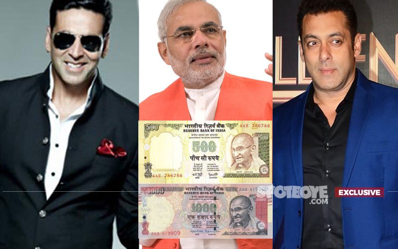 When Akshay & Salman Are The Highest Tax-Payers, Why Would The Rs 500 & Rs 1000 Notes Ban Affect Bollywood?