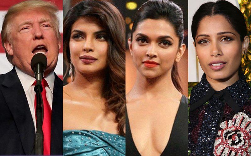 Bollywood Exports Priyanka, Deepika, Freida Keep Mum On Donald Trump's Win
