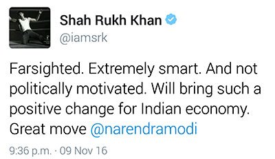 Shah Rukh Khan tweets on Narendra Modi 500 and 1000 rs ban.jpg