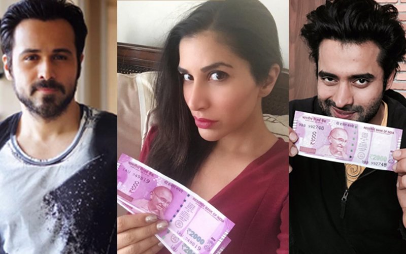 Flaunting Their Cash: Emraan Hashmi, Jackky Bhagnani And Sooraj Pancholi Show Off The New 2000 Note