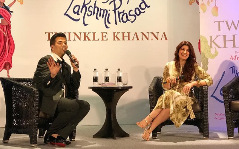 Twinkle Rags Karan At Her Book Launch, Ranbir & Akshay Love It