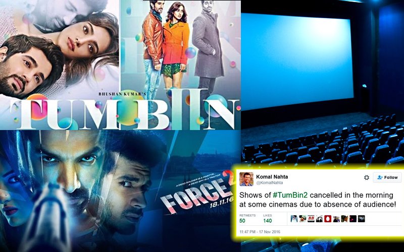 Tum Bin 2 Shows Cancelled Due To Lack Of Audience; Force 2 Gets 15% Occupancy Only!