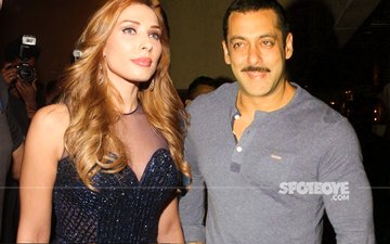 SCOOP SIGHTING: Iulia Vantur With Salman Khan At Helen's Birthday Bash Last Night