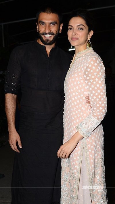 Ranveer Singh and Deepika Padukone spotted at an event together