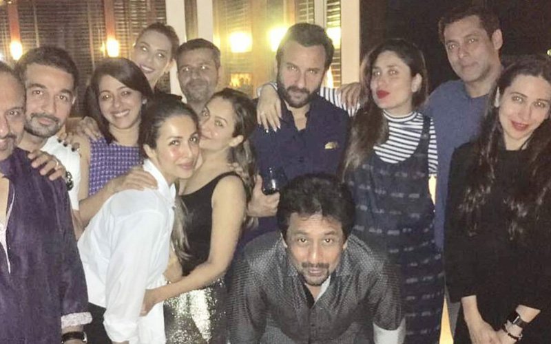 SPOTTED: Salman Khan, Iulia Vantur, Kareena Kapoor And Saif Ali Khan Party All Night!