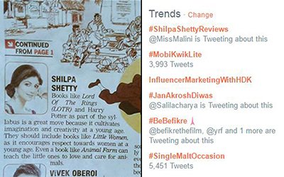 Shilpa Shetty Gets Heavily Trolled On Social Media, #ShilpaShettyReviews  Trends