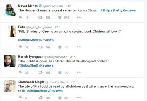 Shilpa Shetty still trolled on her twitter