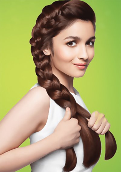 Alia Bhatt In Garnier Shampoo Ad