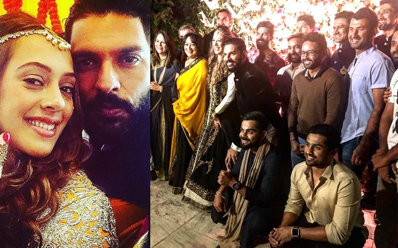 Virat Kohli And His Boys Gather For Yuvi And Hazels’ Wedding