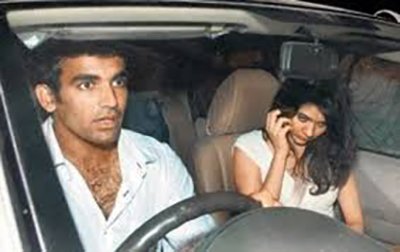 Zaheer Khan and Isha Sharvani