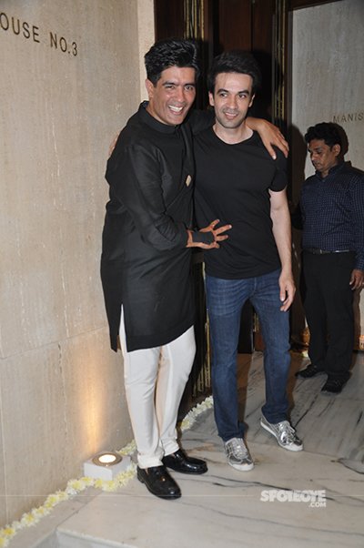 manish malhotra with puneet malhotra 