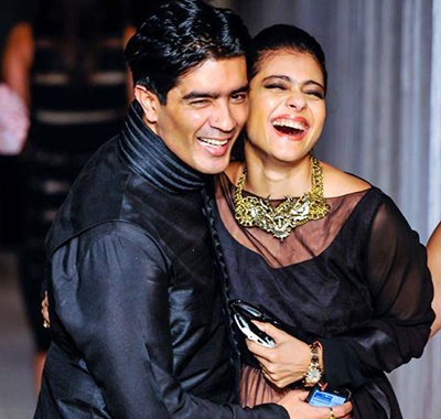 manish malhotra with kajol