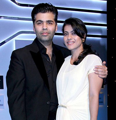 kajol with karan johar