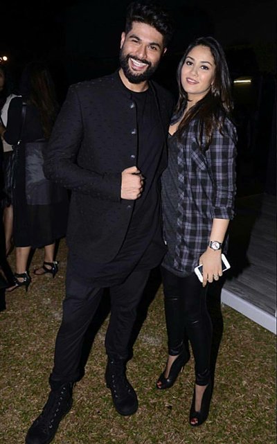 mira rajput with kunal rawal at gq 2016