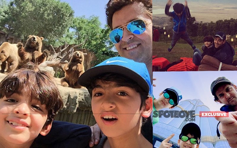It’s Vacay Time For Hrithik Roshan & Family In France!