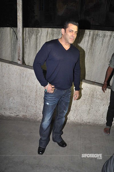 Salman at Dangal screening