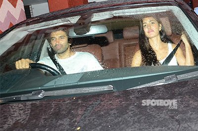 aditya roy kapur katrina kaif dinner date