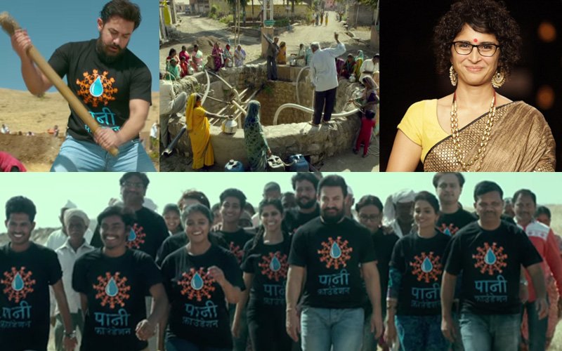 Aamir Introduces Wife Kiran As Singer In Satyamev Jayate Water Cup Anthem