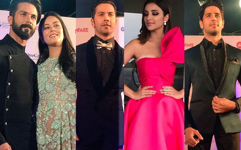 FILMFARE AWARDS 2017: Shahid, Varun, Parineeti, Sidharth Add Star Power To The Event