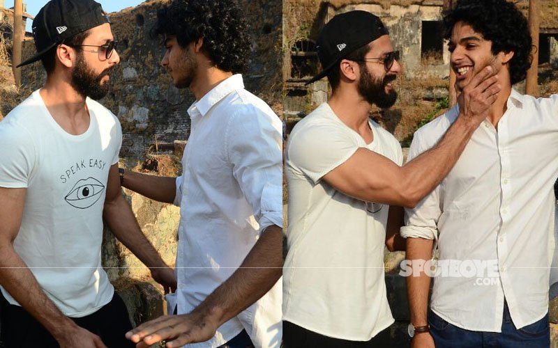 IN PICS: Shahid Kapoor On The Sets Of Brother Ishaan Khatter’s Debut Film
