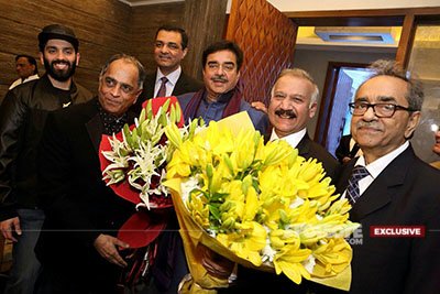 pahlaj and others pose for a click