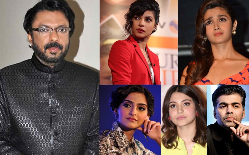 Priyanka, Alia, Sonam, Anushka, Karan Condemn The Attack On Sanjay Leela Bhansali