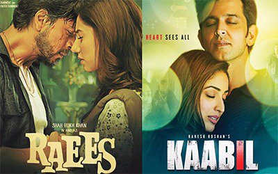 raees and kaabil poster