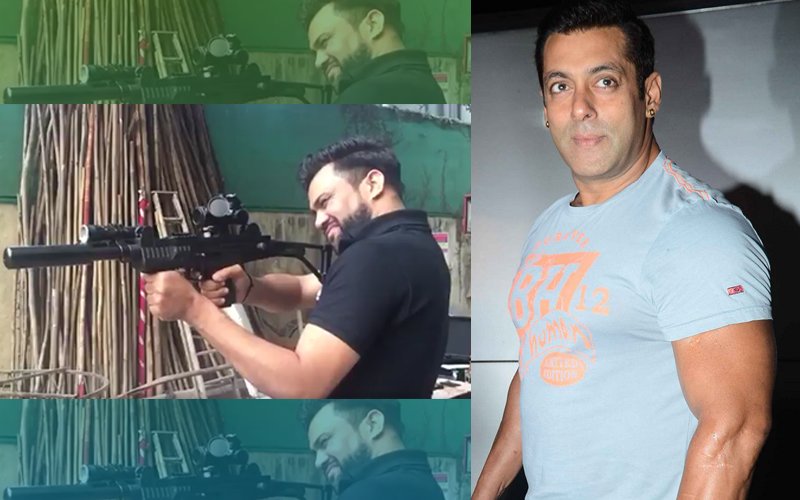 Ali Abbas Zafar Tests Salman Khan's Guns For Tiger Zinda Hai