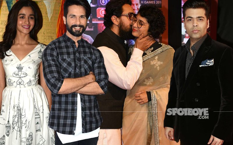 Alia, Shahid, Karan Johar Raise A Toast To Aamir Khan's Dangal