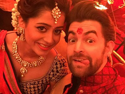 neil nitin mukesh with his wife