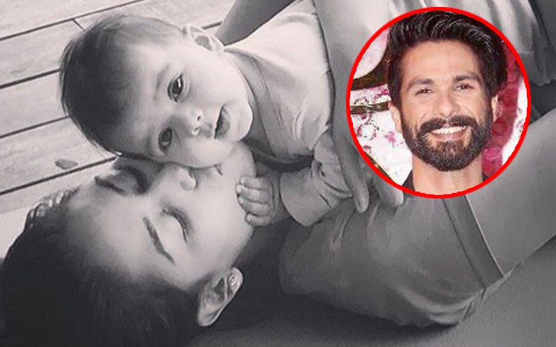 Shahid’s Daughter Misha Says Her First Hello To The World