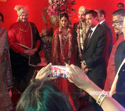 neil nitin mukesh and rukmini wedding