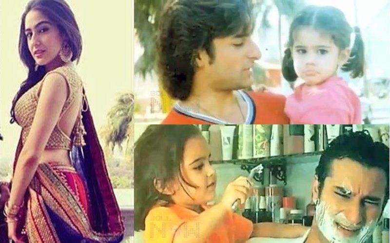 VIDEO: Sara Ali Khan Goes From A Naughty Baby To A Gorgeous Bollywood Babe
