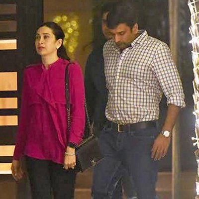 Karishma Kapoor with sandeep