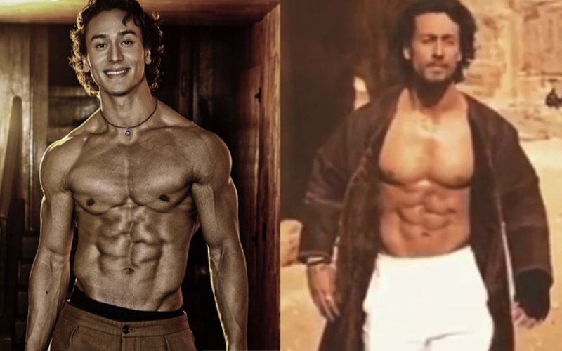 What An Entry! Tiger Is Shirtless On The Sets Of Munna Michael