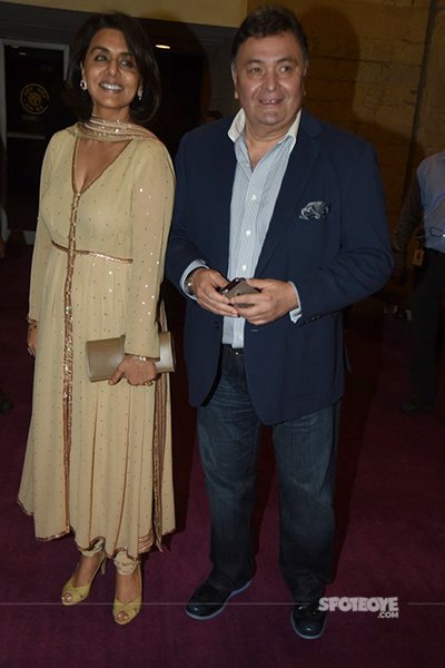 rishi kapoor and neetu singh spotted