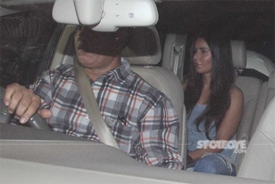 katrina kaif snapped at karan johars valentines party