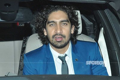 ayan mukerji snapped at karan johars valentines party