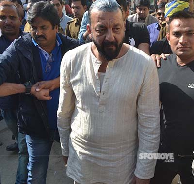 sanjay dutt in the crowd