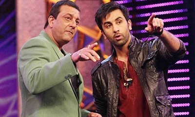 sanjay dutt with ranbir kapoor spotted