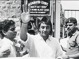 sanjay dutt in jail during earlier times